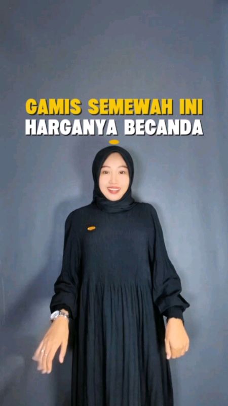 Look nya mewah, cocok bgt buat di pake ke acara formal 😍 #gamislebaran #gamiscantik #SpillRacunShopee #DiskonRacunShopee
