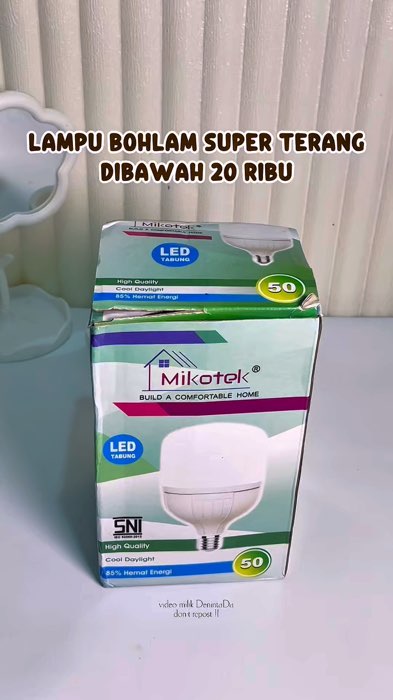 Lampu bohlam LED harga murah tapi kualitas bagus #lampuled #lampubohlam #ledtabung #mikotek #RacunShopee #lampu #SpillRacunShopee #DiskonRacunShopee