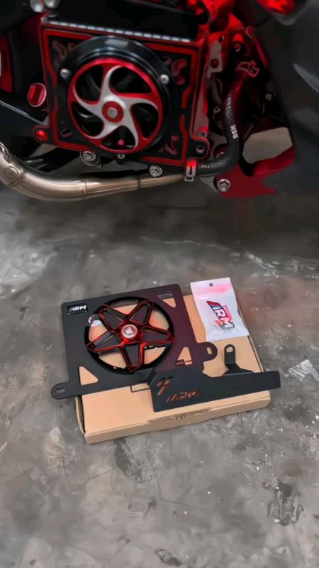 #coverradiatorspinner #radiatorarm #arumimotoparts #shopeevideo #SpillBawaBerkah
