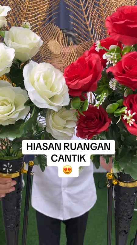 Bunga Hias Sudut Mewah#bungamawarartificial #bungaartificial #RacunShopee