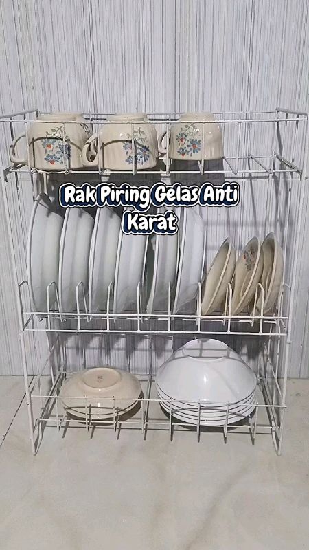 Rak piring kokoh #rakpiring #rakpiringmurah #rakpiringsusun #PromoNonStop #ShopeeCOD #SpillRacunShopee #SpillBawaBerkah