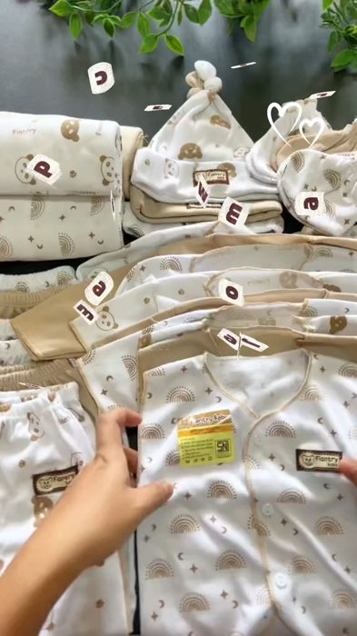 Udah paket lengkap banget 🥰 #bajubayi #paketperlengkapanbayi