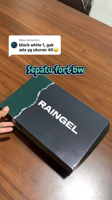 Sepatu fort black white dari raingelfootwear #sepatu #sneakers #sepaturaingel #raingelfootwear #sepatulokal #sepatusekolah #sepatublackwithe #fypシ