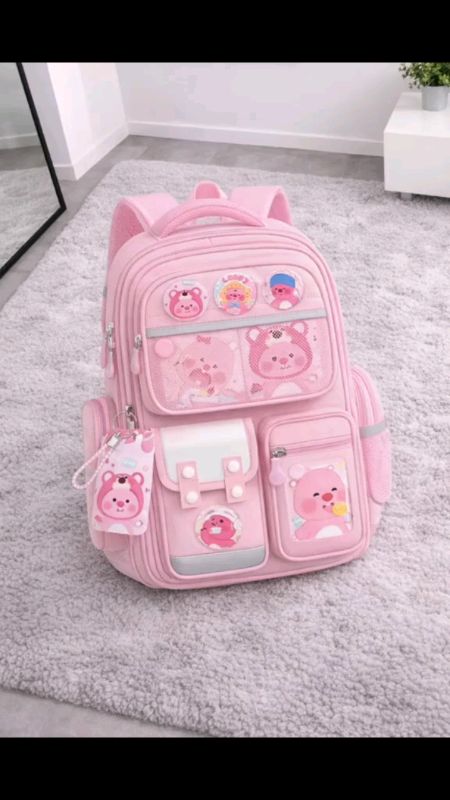 tas ransel anak cwek model manis#bahan bagus berkualitas #shoppeevideo