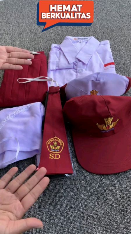 seragam sekolah sd anak cewek#seragamsdcewek #SeragamSD #SeragamSdSetelan #seragamSDlengkap #seragamsdmurah