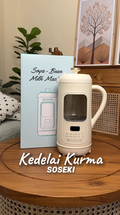 Multifungsi canggih #soymilkmaker #susukedelaimurni #milkmaker #soseki #SoyMilkBlender #goldentick #RacunShopee #sosekisoymilkmaker #mesinsusikedelai