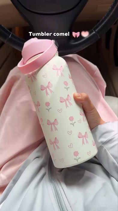 tumbler lucu🎀🎀💝#shopeevideo #ShopeeLook #ShopeeCOD #ShopeeHaul #tumbleraestethic #tumblerviral #tumblerstainless