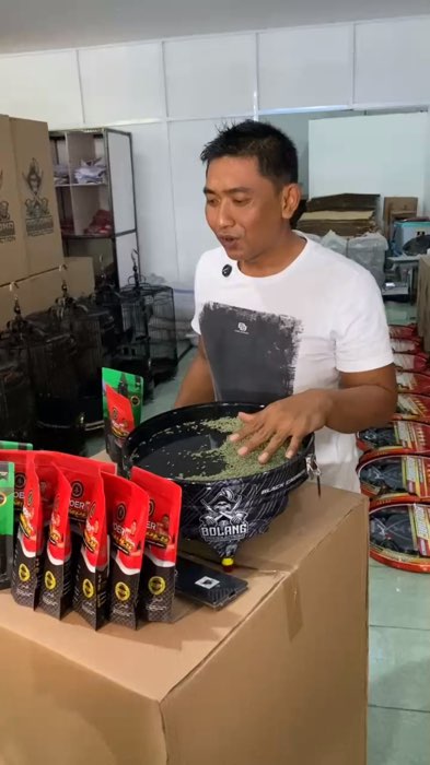 Voer Rampes 2 Varian Hijau & Coklat chek sekarang diKeranjang Kuning #voerburung #voerrampesandribolang #bolangproductionjakarta
