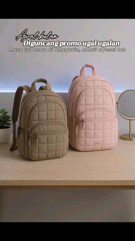 #bagsmartbackpack #muatlaptop #tasranselwanita