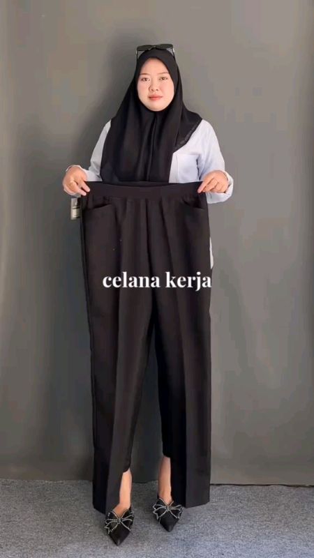 #celanakerjakantoran #celanakerjapinggangkaret #celanakerjajumbo #celanakerjawanita #celanakerja #celanawanita