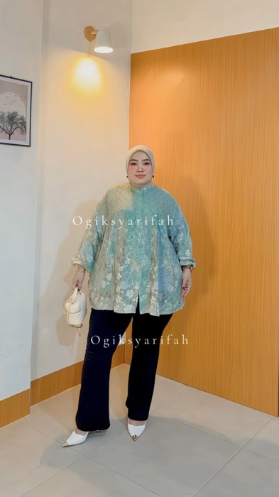 Blouse rayon ukuran lengkap sampai 5L #atasanjumbo #blousecantik #blouserayonpremium #blouserayontwill #blousejumbo #blousemurah #bigsize #bajubig#big