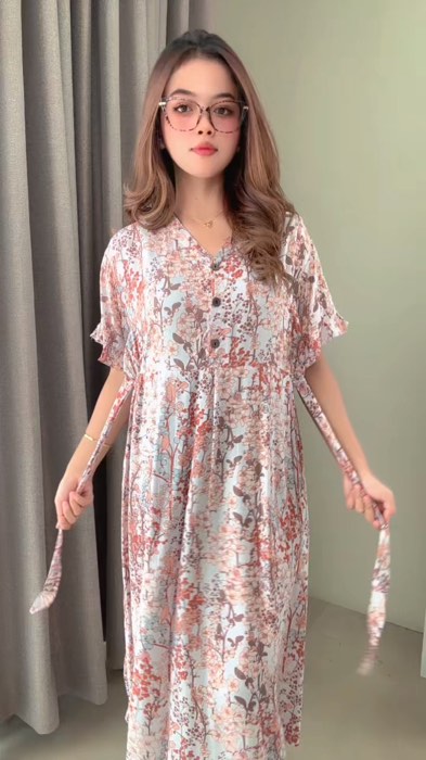 😘🥰🥰#chekoutyuk🥰🤗🥳 #dasterrayon #amarielhomedres
