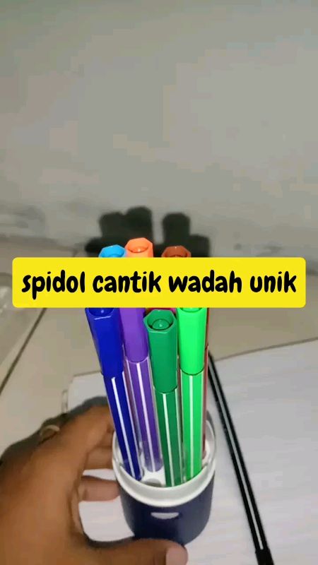 spidolnya unik banget ges #spidolwarna #spidolwarnawarni #spidolmurah #fypshopee