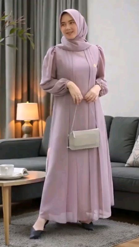 GAMIS MILA INNARA BASIC SET HIJAB #viral #fyp #fypシ