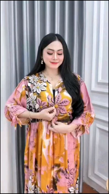 Bahan Rayon Tebal LD 130cm #dastermurah #dasterkekinian #dasterbusui #fypシ #ShopeeFashionHaul