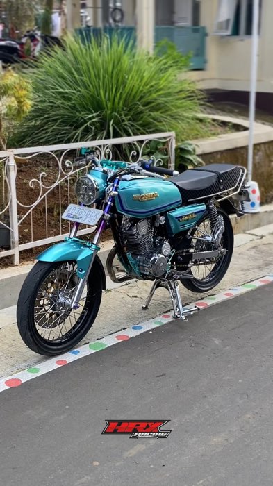 Punya motor kece=makin pede di jalan😎 #cb #gl #mp #herex #fyp