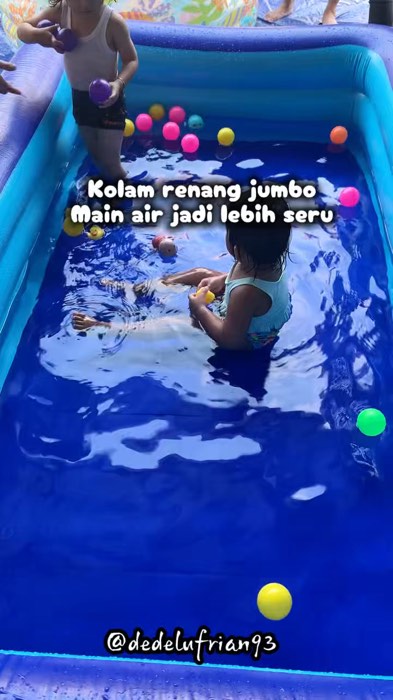 Kolam renang jumbo buat anak berenang happy #RacunShopeeCheck #SpillRacunShopee #DiskonRacunShopee #ShopeeCOD