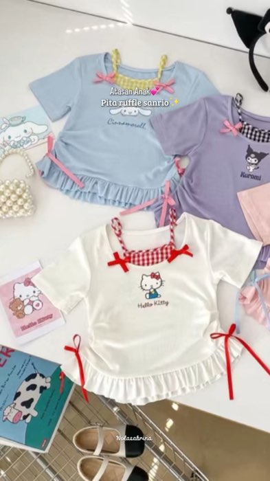 Atasan anak ruffle✨ checkout di video ini dapat voucher potongan harga dan gratis ongkir🥰 #atasananak #atasananakcewek #atasananaklucu