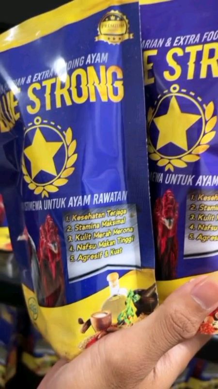 #BlueStrong #PakanAyam #EkstraFoodingAyam #AyamRawatan #AyamSehat #StaminaAyam #AyamTangguh #PakanAyamJuara #PerformaAyam #PeternakAyam