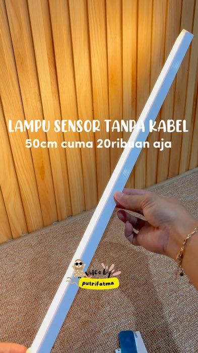 Lampu sensor tanpa kabel #ViralDiShopeeVideo #RacunShopee #lampusensorgerak #lampusensormagnetik #lampuhias