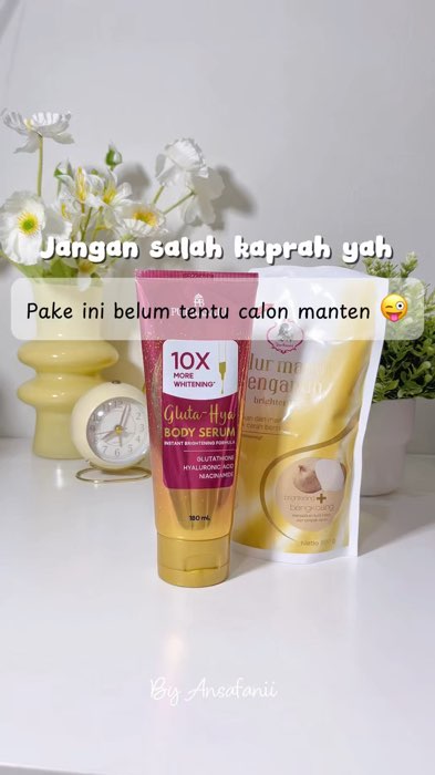 Apalagi calon manten wajib bgt pake ini 😁 #RacunShopee #lulurpengantin #lulurpurbasari #bodyserum #bodyserumpurbasari #lulurviral #ShopeeBeautyHaul