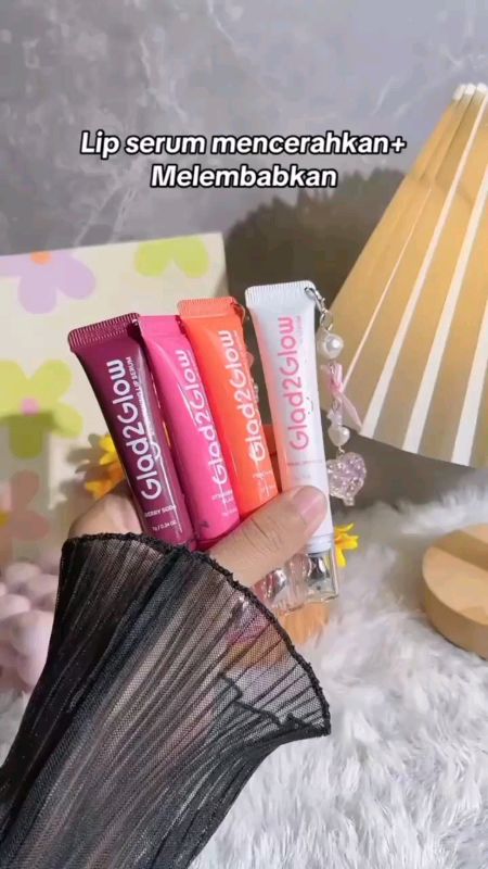 GLAD2GLOW LIP SERUM#shoppeevideo #racunshopeevideo #RacunShopee #GratisOngkirRP0 #glad2glowlipserum