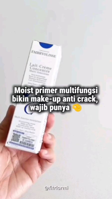 Tips Make-up anti crack #SpillRacunShopee #RacunShopee #embryolissemoisturizer #embryolisseprimer #embryolisse #Embryolisse6in1 #embryolisseskincare