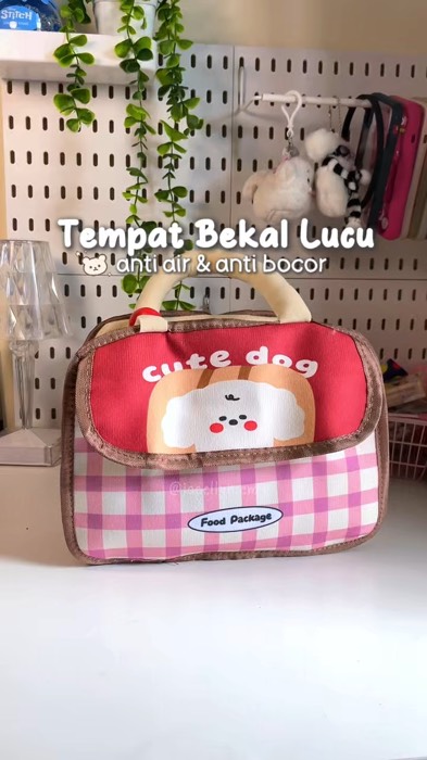 lunch bag segemeshh ini😍✨🤏🏻 #tasbekal #tasbekalanak #lunchbag #taslucu #tasbekalsekolah