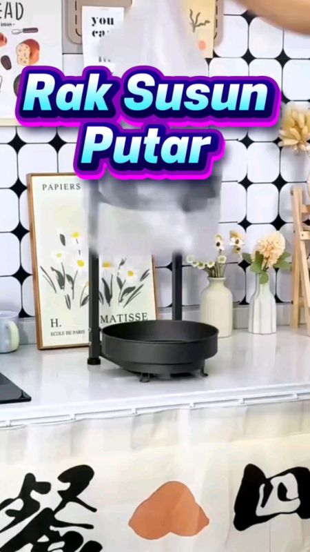 Rak Putar Bumbu Dapur Rak Bumbu Putar Berputar 360 Derajat Rak Dapur Berputar #rakbumbudapur #rakbumbuputar #rakbumbususun #rakbumbuserbaguna