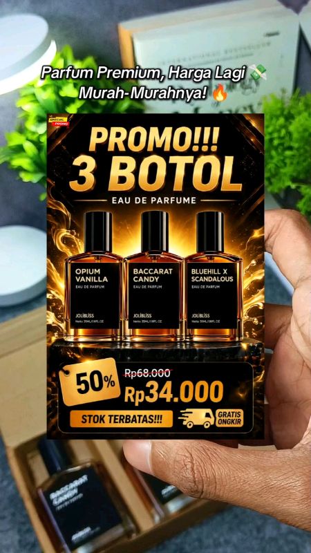 #parfumviral #parfummurah #parfumbeli1dapat3 #parfumbeli1dapat3