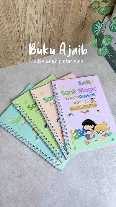biar anak pintar nulis #sankmagicbook #sankmagic #bukutulis #bukuanak #SpillBawaBerkah #ViralDiShopeeVideo #PromoNonStop #GratisOngkirRP0 #RacunShopee