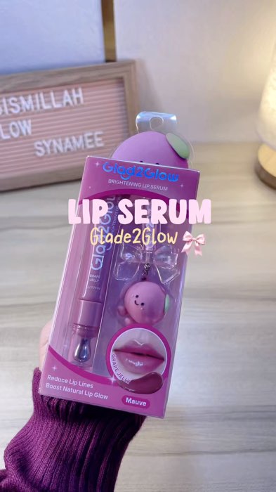 Kalo gini gak mah gk pernah ketinggalan untuk di bawa 😍 #glad2glow #glad2glolipserum #glad2glow