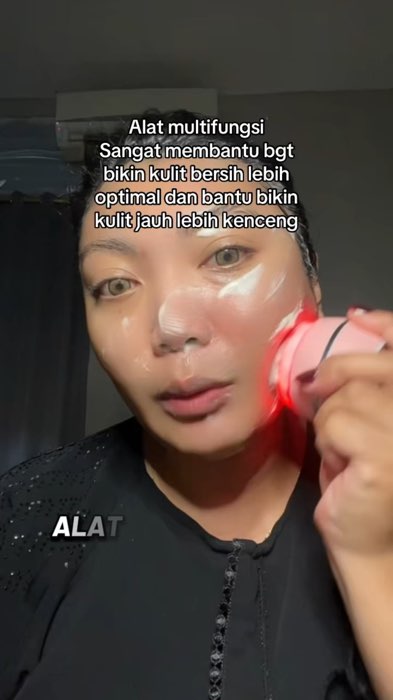 Asli jadi bersih optimal bgt cuci muka pake #facialsoniccleansingdevice #Onlifefacial