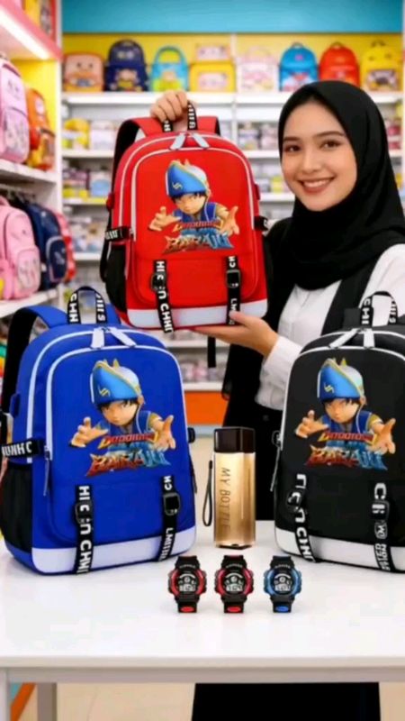 Tas Sekolah Anak #PromoNonStop #ShopeeLook #ShopeeFashionHaul #ShopeeCOD #tassekolah