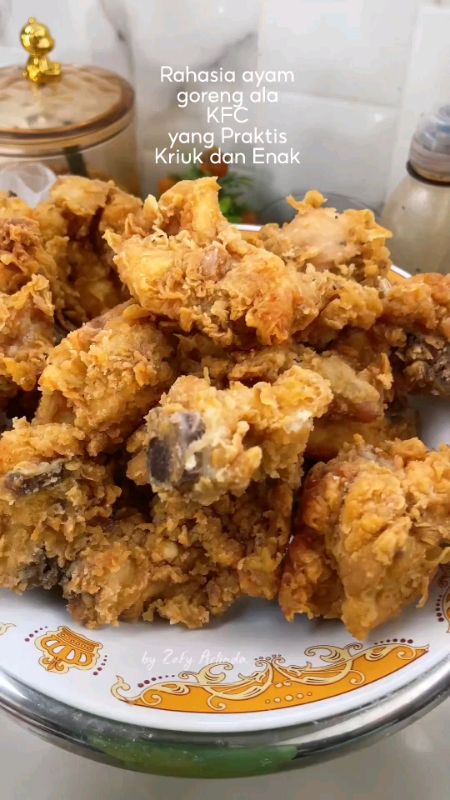 rahasia ayam goreng ala KFC yang enak kriuk tanpa ribet #tepunggoreng #tepunggorengserbaguna #tepungayamgorengkfc #resepayamgorengkfc #tepungserbaguna