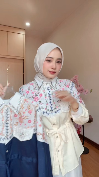 #OOTDFashionShopee #atasanwanita #RacunShopee #blousewanita #shopeevideo