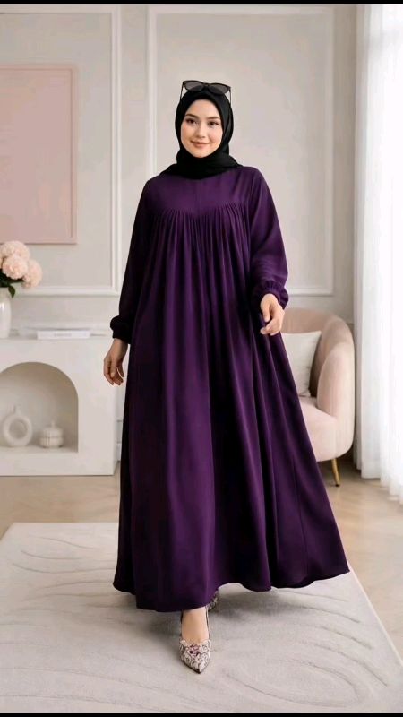gamis Fuji nyaman dipakai 🥰🤏 sayang kekondangan nyaman dipakai 🥰🤏#bajulebaran #Rachunshoppe #fypdongggggggg #BuruanCekBeliDiKeranjangmu👆