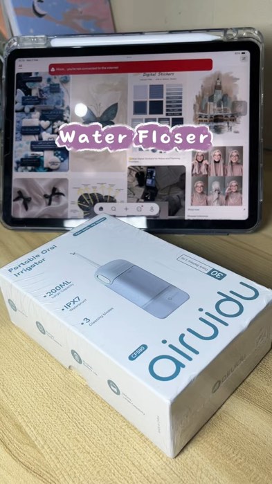#waterfloss #waterflosser #waterflosserairuidu #waterflosselectric #pembersihgigi #pembersihkaranggigi #ShopeeCOD #airuiduwaterflosser #airuidu