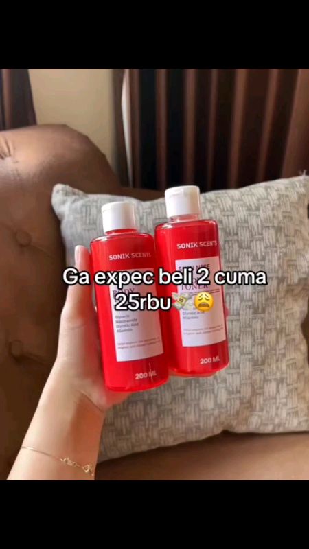 yakali ga ganti kulit #SonikScents #bodytoner #sonik #ShopeeCOD #PromoNonStop #shopeevideo #ShopeeBeautyHaul