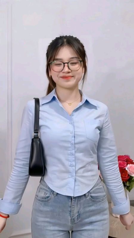 Kemeja Top Wanita Lengan Panjang #kemejawanita #FashiondiShopee #pakaianwanita #fyp #RacunShopee #SpillRacunShopee