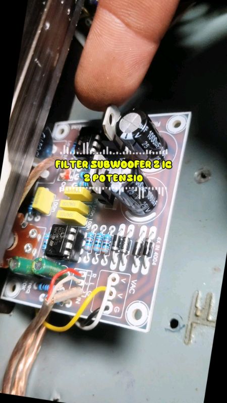 kit filter subwoofer #filtersub #kitfiltersubwoofer