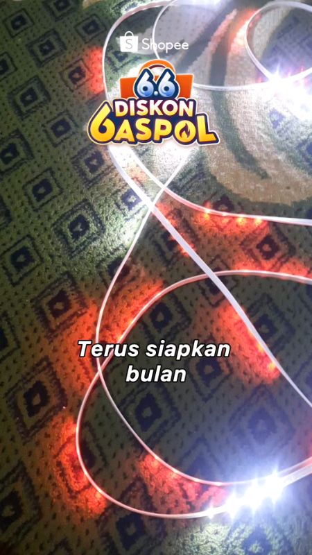 Led strip merah putih panjang 10 meter #lampuledstrip #ledstriplights #ledstripmurah #ledstripmurah #ledstriplight #ledstripselang #ledstrip5050 #fyp