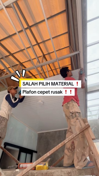 Plafon anti rayap #shopeevideo #SpillRacunShopee #ataprumah #plafonpvc #plafon #atap #listsiku #RacunShopee