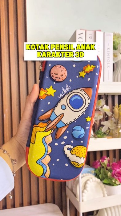 Kotak Pensil Anak Timbul Karakter #kotakpensilanak #kotakpensiltimbul3D #tempatpensilkarakter #RacunShopee #SpillBawaBerkah #shopeevideo #fyp