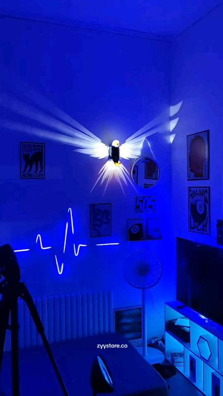 Lampu Dinding LED Berbentuk Elang #BeliDiShopeeVideo #belanjadishopee #ayobelanjadishopee #shopeehaulmurah #RacunShopee