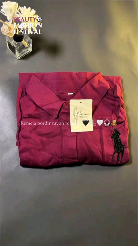 Kemeja Bordir Logo#kemejabordir#kemejawanita#atasanwanita#PromoNonStop#keranjangshopee#SpillRacunShopee#SpillBawaBerkah#RacunShopee#DiskonRacunShopee