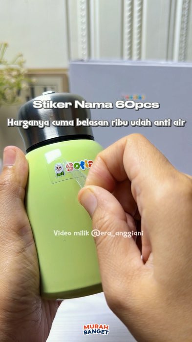 #stikernama #stikernamacustom #stikernamawaterproof #stikernamaanak #stikernamaantiair #ViralDiShopeeVideo #RacunShopee #DiskonRacunShopee