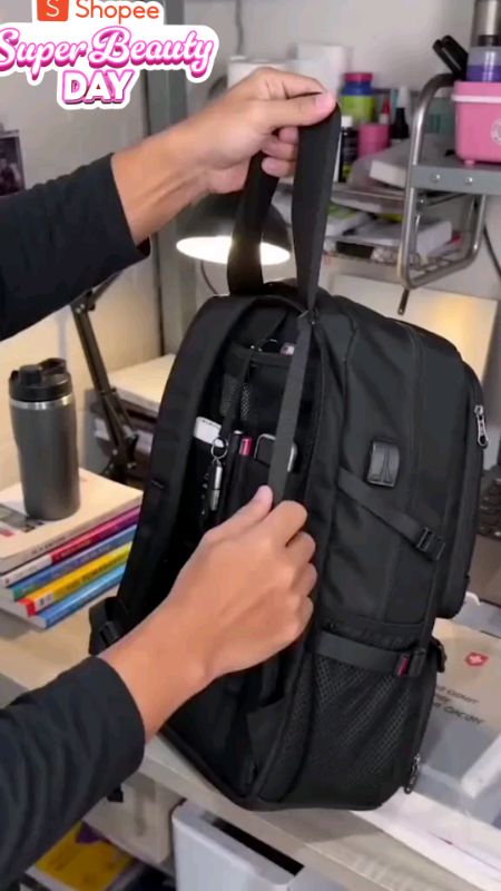 Tas Ransel LEXY #ShopeeCOD #ShopeeBeautyHaul #mesintetastelur #ShopeeLook #TasOriginal
