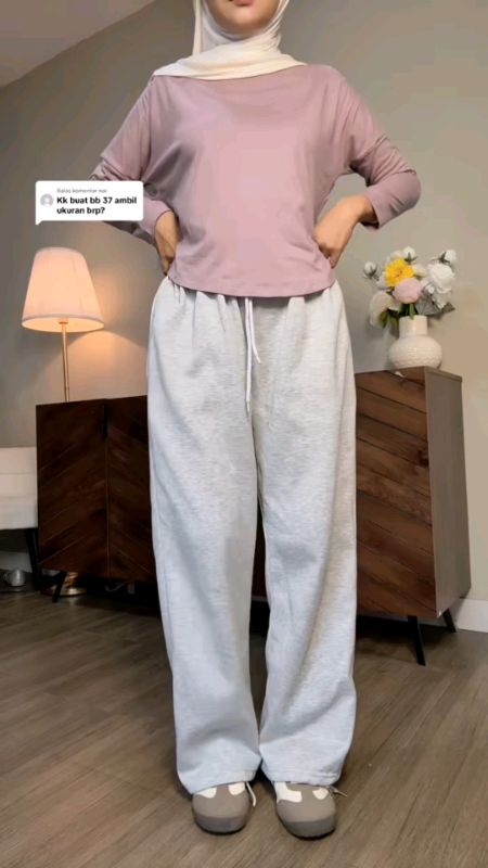 #TermurahDiShopee #celanaswetpantsbaggy