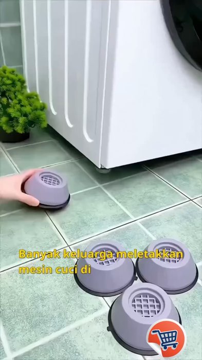 Kaki mesin cuci anti slip #kakimesincuciantislip #multifungsiracunshopee #fyp #shopeevideo #RacunShopee #kakimesincuci